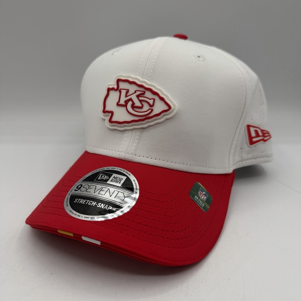 New Era 9Seventy Kansas City Chiefs 2025 NFL Training Camp Hat Cap Stretch/Snap